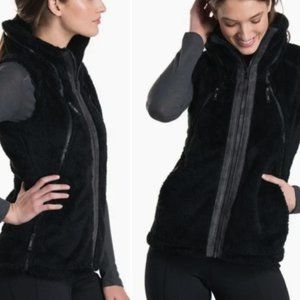 Kuhl Black Fleece Flight Vest Medium